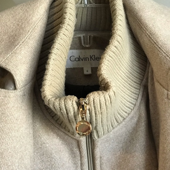 CALVIN KLIEN Wool Trench Coat 🧥 - Picture 3 of 8